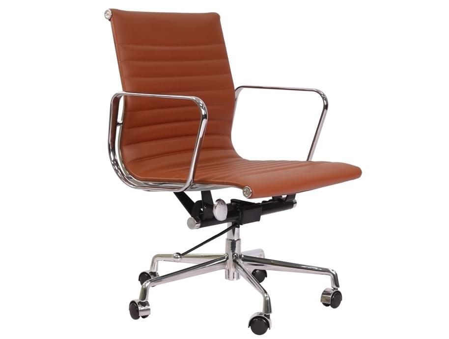Eames Office Chair Low Thinpad Tan