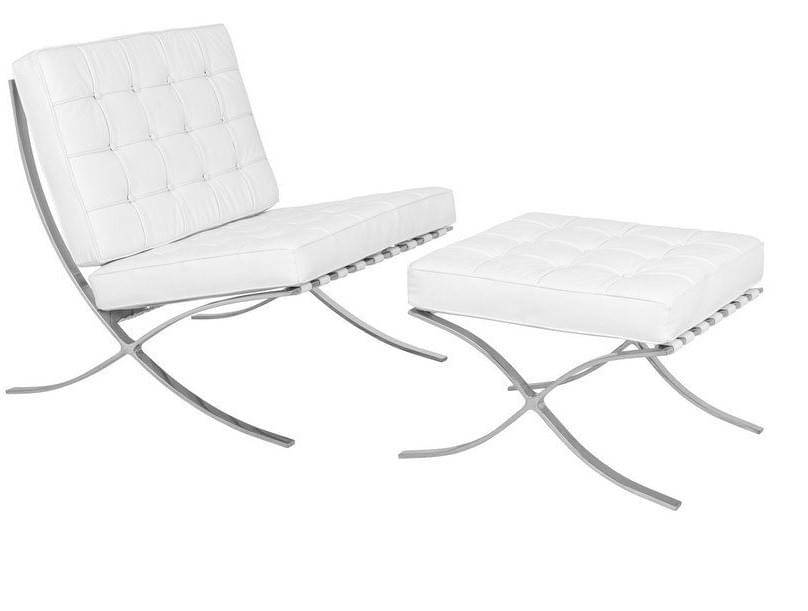 Barcelona Style Chair Inspired by Mies Van Der Rohe